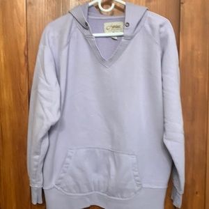 XL Artisans Hoodie, lavender color